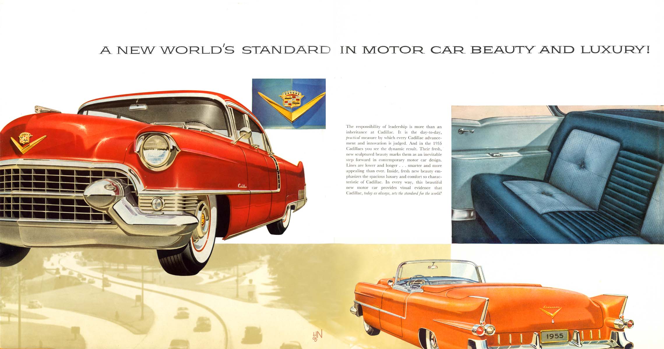 1955 Cadillac brochure